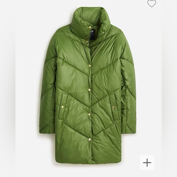 J. Crew Puffer Jacket NWT Sz XS - Picture 4 of 6